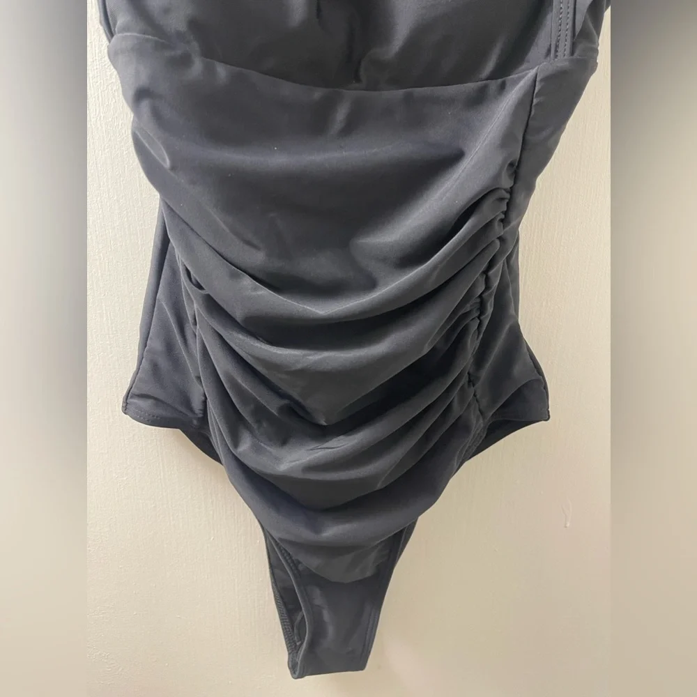Sporlike Women's Swimsuit With Adjustable Straps Black Size S NWT - Picture 8 of 13